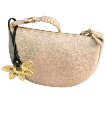 Ladies White Hobo Bag